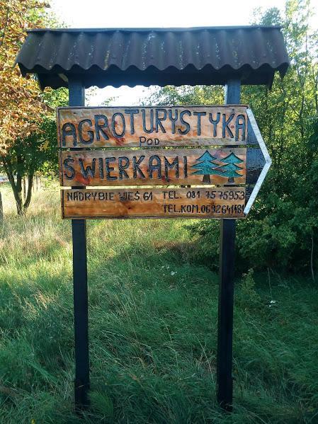 Agroturystyka Pod Swierkami Nadrybie Exterior photo